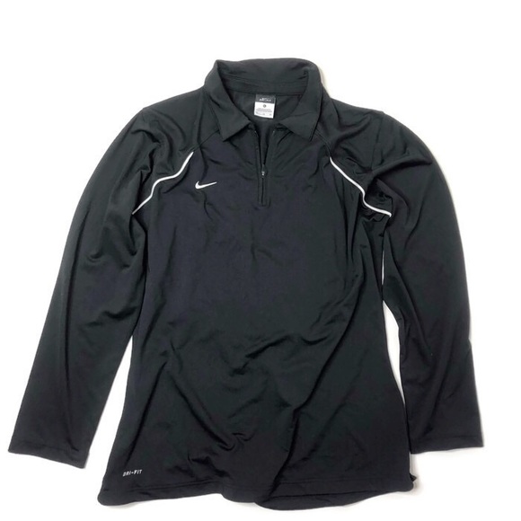 Nike Tops - Women’s XL Nike Dri Fit 1/4 Zip Black